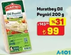 MURATBEY DİL PEYNİRİ 200 G fiyat ve kampanya bilgisi